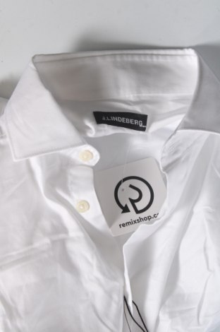 Ανδρικό πουκάμισο J.Lindeberg, Μέγεθος S, Χρώμα Λευκό, Τιμή 23,20 €