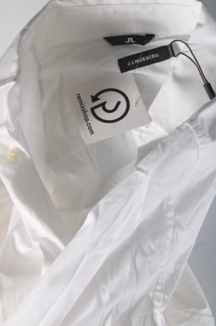 Ανδρικό πουκάμισο J.Lindeberg, Μέγεθος XS, Χρώμα Λευκό, Τιμή 19,33 €