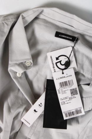 Ανδρικό πουκάμισο J.Lindeberg, Μέγεθος XL, Χρώμα Γκρί, Τιμή 13,14 €