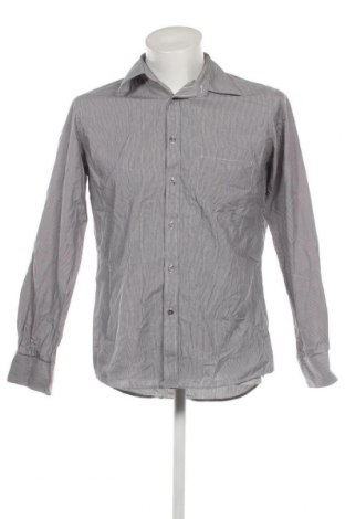 Ανδρικό πουκάμισο John Adams, Μέγεθος M, Χρώμα Γκρί, Τιμή 2,51 €