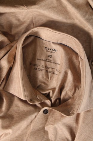 Herrenhemd Olymp, Größe XL, Farbe Braun, Preis € 15,08