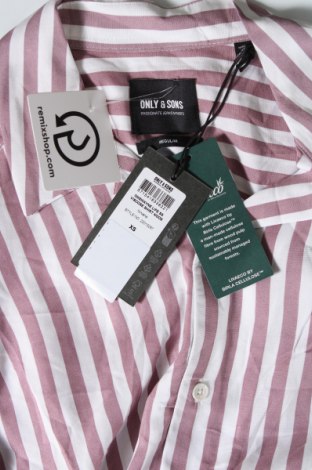 Ανδρικό πουκάμισο Only & Sons, Μέγεθος XS, Χρώμα Πολύχρωμο, Τιμή 8,06 €