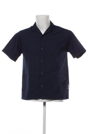 Herrenhemd Originals By Jack & Jones, Größe XS, Farbe Blau, Preis 8,41 €