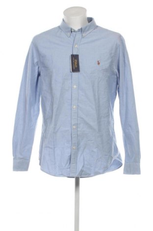 Herrenhemd Polo By Ralph Lauren, Größe XL, Farbe Blau, Preis 58,12 €