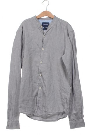 Мъжка риза Pull&Bear, Размер XS, Цвят Сив, Цена 8,70 лв.