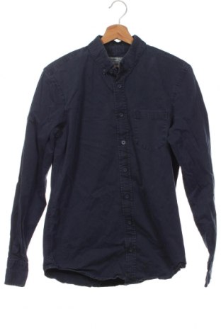 Ανδρικό πουκάμισο Pull&Bear, Μέγεθος S, Χρώμα Μπλέ, Τιμή 2,46 €