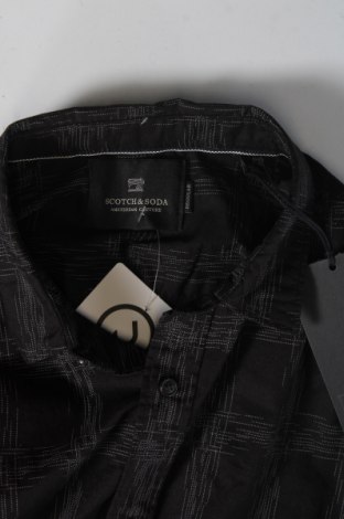 Ανδρικό πουκάμισο Scotch & Soda, Μέγεθος S, Χρώμα Μαύρο, Τιμή 11,60 €