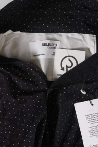 Ανδρικό πουκάμισο Selected Homme, Μέγεθος S, Χρώμα Μαύρο, Τιμή 6,34 €