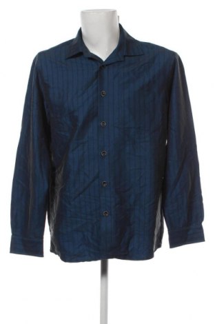 Ανδρικό πουκάμισο Signum, Μέγεθος M, Χρώμα Μπλέ, Τιμή 2,69 €