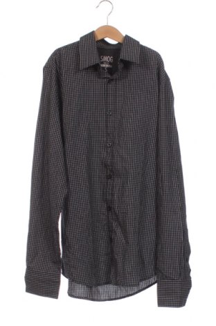 Ανδρικό πουκάμισο Smog, Μέγεθος S, Χρώμα Μαύρο, Τιμή 2,33 €
