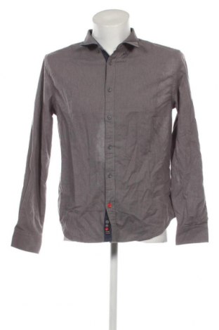 Ανδρικό πουκάμισο Timezone, Μέγεθος M, Χρώμα Γκρί, Τιμή 6,64 €