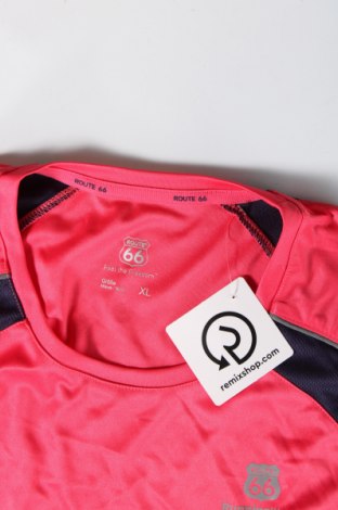 Ανδρική αθλητική μπλούζα Route 66, Μέγεθος XL, Χρώμα Ρόζ , Τιμή 5,63 €