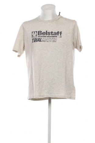 Męski T-shirt Belstaff, Rozmiar XXL, Kolor Beżowy, Cena 610,39 zł