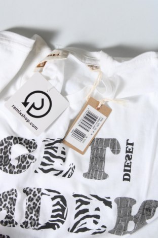 Ανδρικό t-shirt Diesel, Μέγεθος M, Χρώμα Λευκό, Τιμή 72,37 €