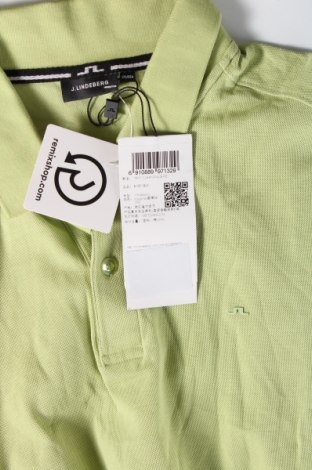 Мъжка тениска J.Lindeberg, Размер M, Цвят Зелен, Цена 68,00 лв.