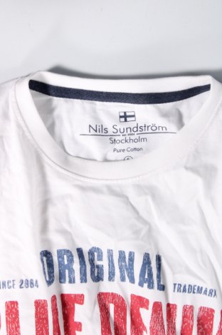 Tricou de bărbați Nils Sundstrom, Mărime S, Culoare Alb, Preț 69,08 Lei