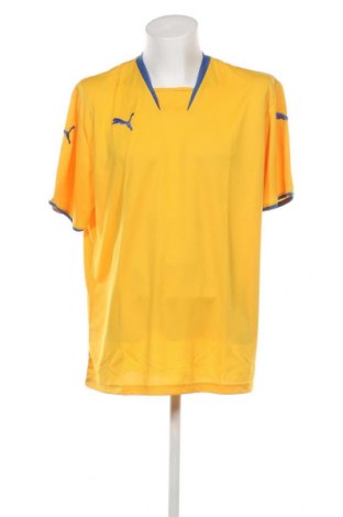 Ανδρικό t-shirt PUMA, Μέγεθος XL, Χρώμα Κίτρινο, Τιμή 7,77 €