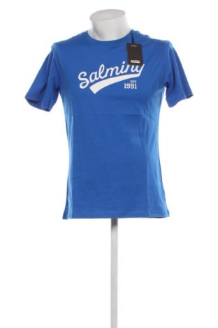 Ανδρικό t-shirt Salming, Μέγεθος M, Χρώμα Μπλέ, Τιμή 11,11 €