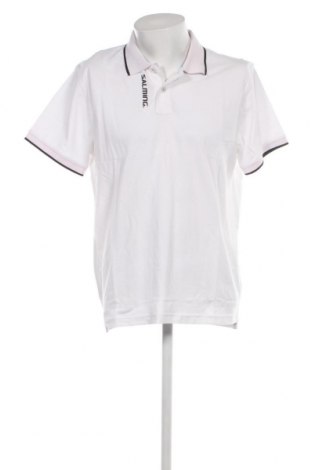 Мъжка тениска Salming, Размер XL, Цвят Бял, Цена 14,22 лв.