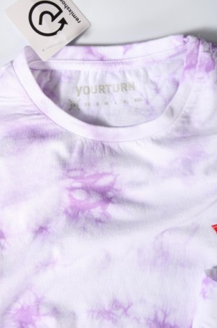 Ανδρικό t-shirt Your Turn, Μέγεθος XXS, Χρώμα Βιολετί, Τιμή 3,74 €