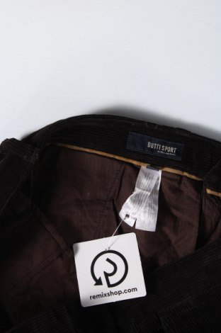 Pantaloni raiați de bărbați Massimo Dutti, Mărime L, Culoare Maro, Preț 33,29 Lei
