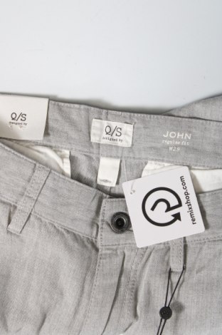 Ανδρικό κοντό παντελόνι Q/S by S.Oliver, Μέγεθος S, Χρώμα Γκρί, Τιμή 7,18 €