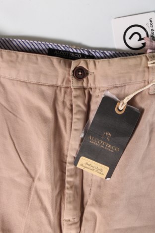 Ανδρικό παντελόνι Alcott, Μέγεθος M, Χρώμα  Μπέζ, Τιμή 6,88 €