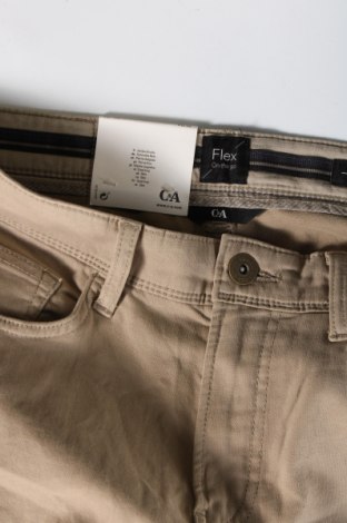 Мъжки панталон C&A, Размер M, Цвят Бежов, Цена 13,34 лв.