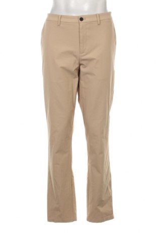 Ανδρικό παντελόνι J.Lindeberg, Μέγεθος L, Χρώμα  Μπέζ, Τιμή 9,85 €