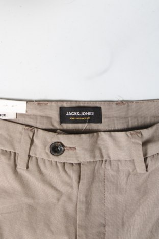 Ανδρικό παντελόνι Jack & Jones, Μέγεθος S, Χρώμα  Μπέζ, Τιμή 7,19 €