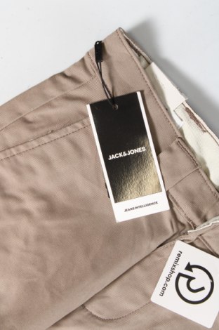 Мъжки панталон Jack & Jones, Размер XS, Цвят Бежов, Цена 12,99 лв.