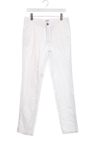 Мъжки панталон Jack & Jones, Размер S, Цвят Бял, Цена 82,00 лв.