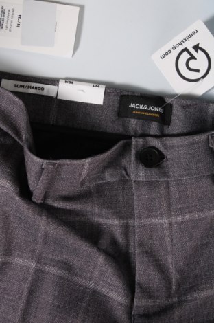 Ανδρικό παντελόνι Jack & Jones, Μέγεθος L, Χρώμα Γκρί, Τιμή 42,27 €