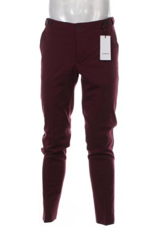 Мъжки панталон Lindbergh, Размер M, Цвят Червен, Цена 22,44 лв.