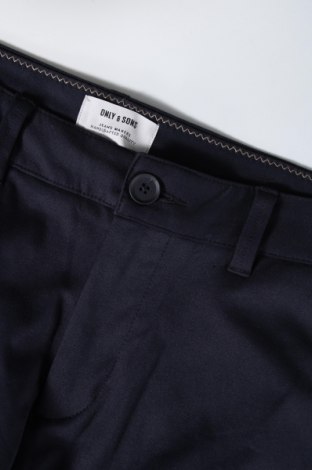 Мъжки панталон Only & Sons, Размер M, Цвят Син, Цена 9,66 лв.