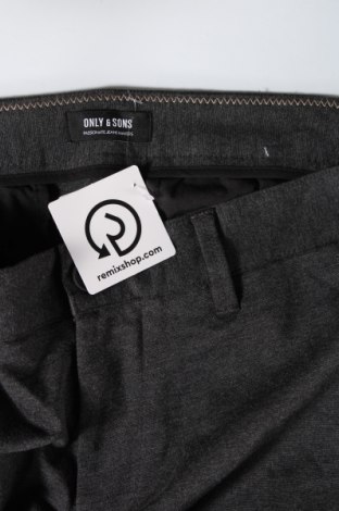 Herrenhose Only & Sons, Größe L, Farbe Grau, Preis € 5,99