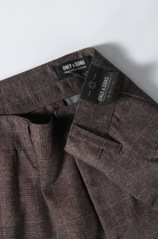 Ανδρικό παντελόνι Only & Sons, Μέγεθος M, Χρώμα Γκρί, Τιμή 6,64 €