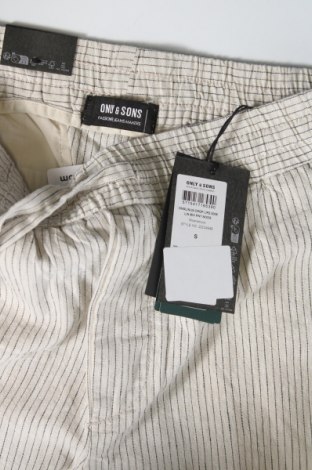 Ανδρικό παντελόνι Only & Sons, Μέγεθος S, Χρώμα  Μπέζ, Τιμή 23,71 €