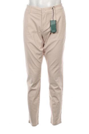 Мъжки панталон Only & Sons, Размер L, Цвят Бежов, Цена 22,54 лв.