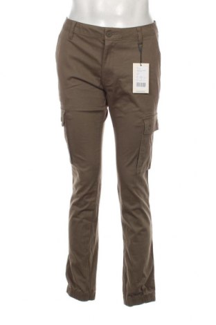 Мъжки панталон Pier One, Размер M, Цвят Зелен, Цена 23,92 лв.