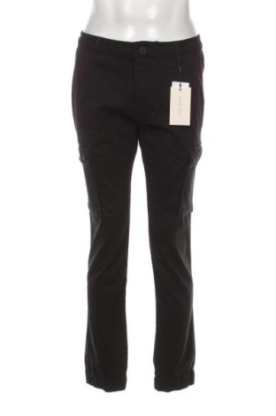 Мъжки панталон Pier One, Размер M, Цвят Черен, Цена 19,78 лв.
