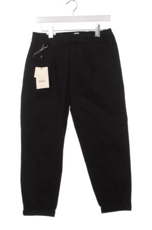 Ανδρικό παντελόνι Rebel, Μέγεθος S, Χρώμα Μαύρο, Τιμή 10,67 €