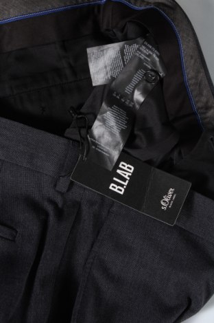 Мъжки панталон S.Oliver Black Label, Размер L, Цвят Сив, Цена 132,00 лв.