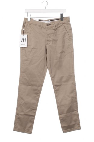 Мъжки панталон Selected Homme, Размер M, Цвят Бежов, Цена 13,30 лв.