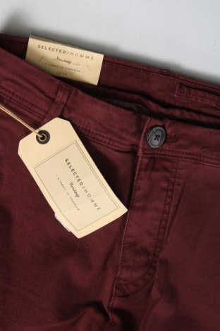 Ανδρικό παντελόνι Selected Homme, Μέγεθος S, Χρώμα Κόκκινο, Τιμή 6,86 €
