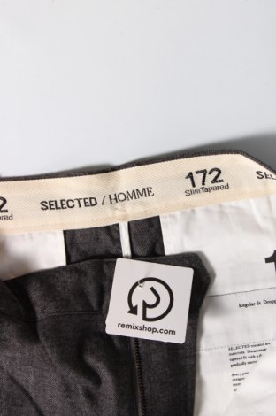 Pánske nohavice  Selected Homme, Veľkosť L, Farba Sivá, Cena  6,86 €