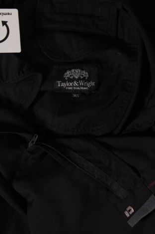 Мъжки панталон Taylor & Wright, Размер L, Цвят Черен, Цена 6,67 лв.