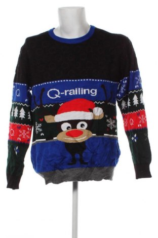 Ανδρικό πουλόβερ, Μέγεθος M, Χρώμα Πολύχρωμο, Τιμή 2,87 €