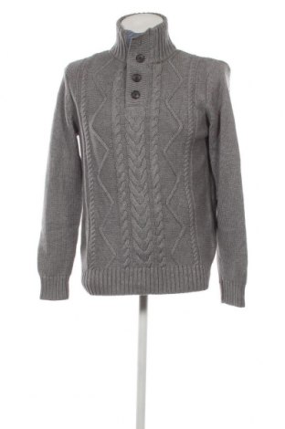 Мъжки пуловер Celio, Размер L, Цвят Сив, Цена 29,00 лв.