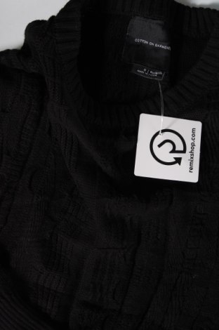 Ανδρικό πουλόβερ Cotton On, Μέγεθος S, Χρώμα Μαύρο, Τιμή 5,38 €